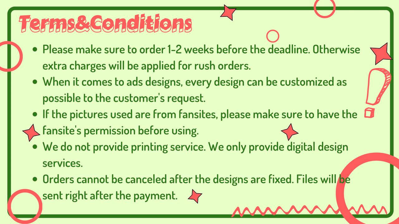 Terms and Conditions